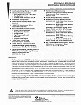 DataSheet MSP430x11x2 pdf